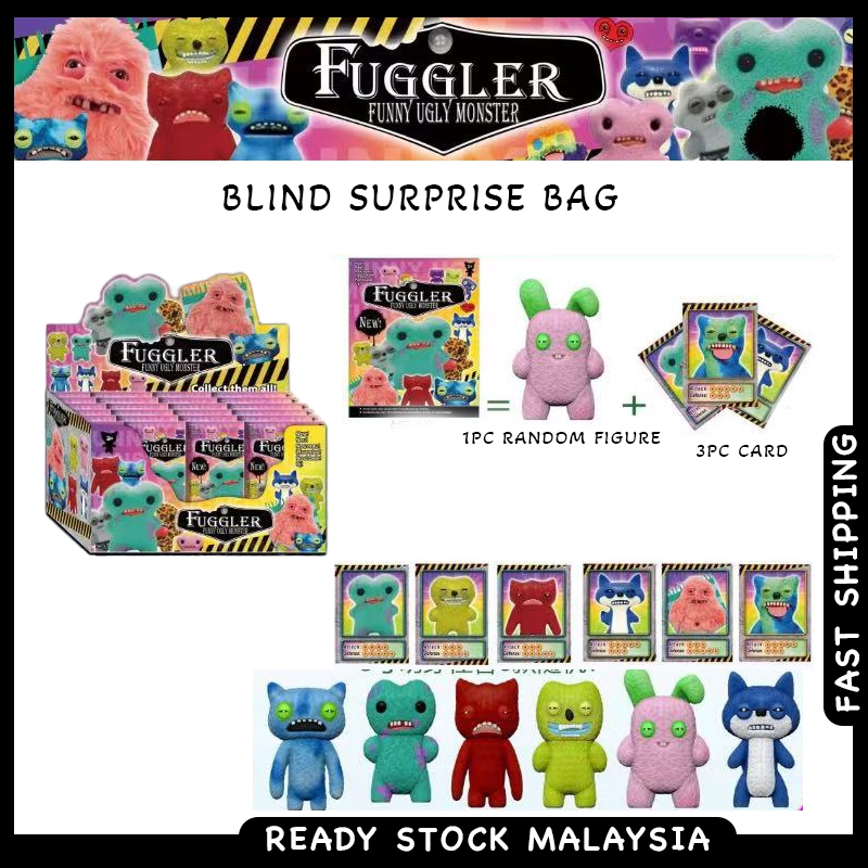  FUGGLER Funny Ugly Monster Figure Toy Blind Surprise Bag Pack Doll Illustration 