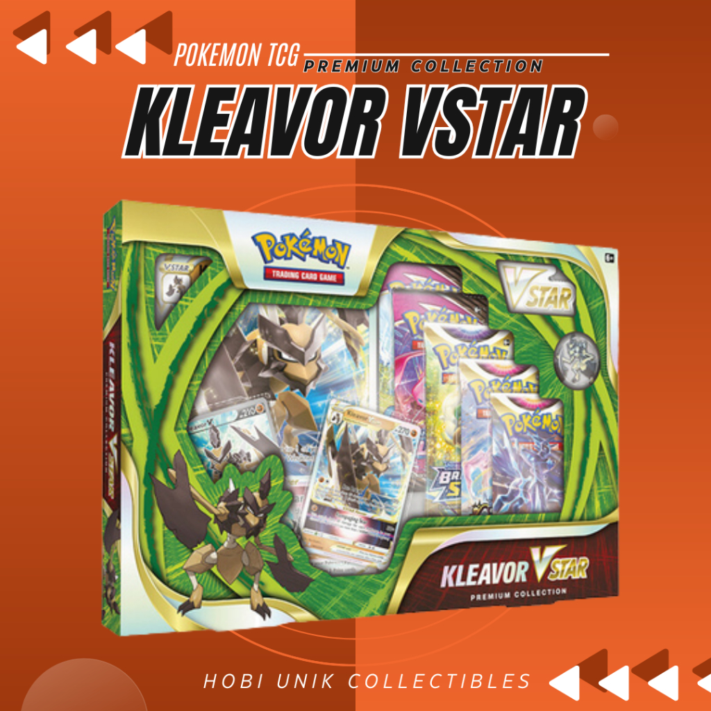 Live Rip)[Box] Pokemon TCG : Kleavor VStar Premium Collection Box | Shopee  Malaysia