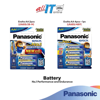 Panasonic Alkaline | Evolta | Super Saver | Eneloop Battery | AA/AAA/ 2pcs/4pcs/6pcs
