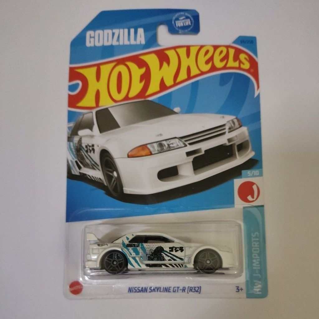 Hot Wheels Nissan Skyline GT-R (R32) Godzilla HW Japan J-Imports JDM US ...