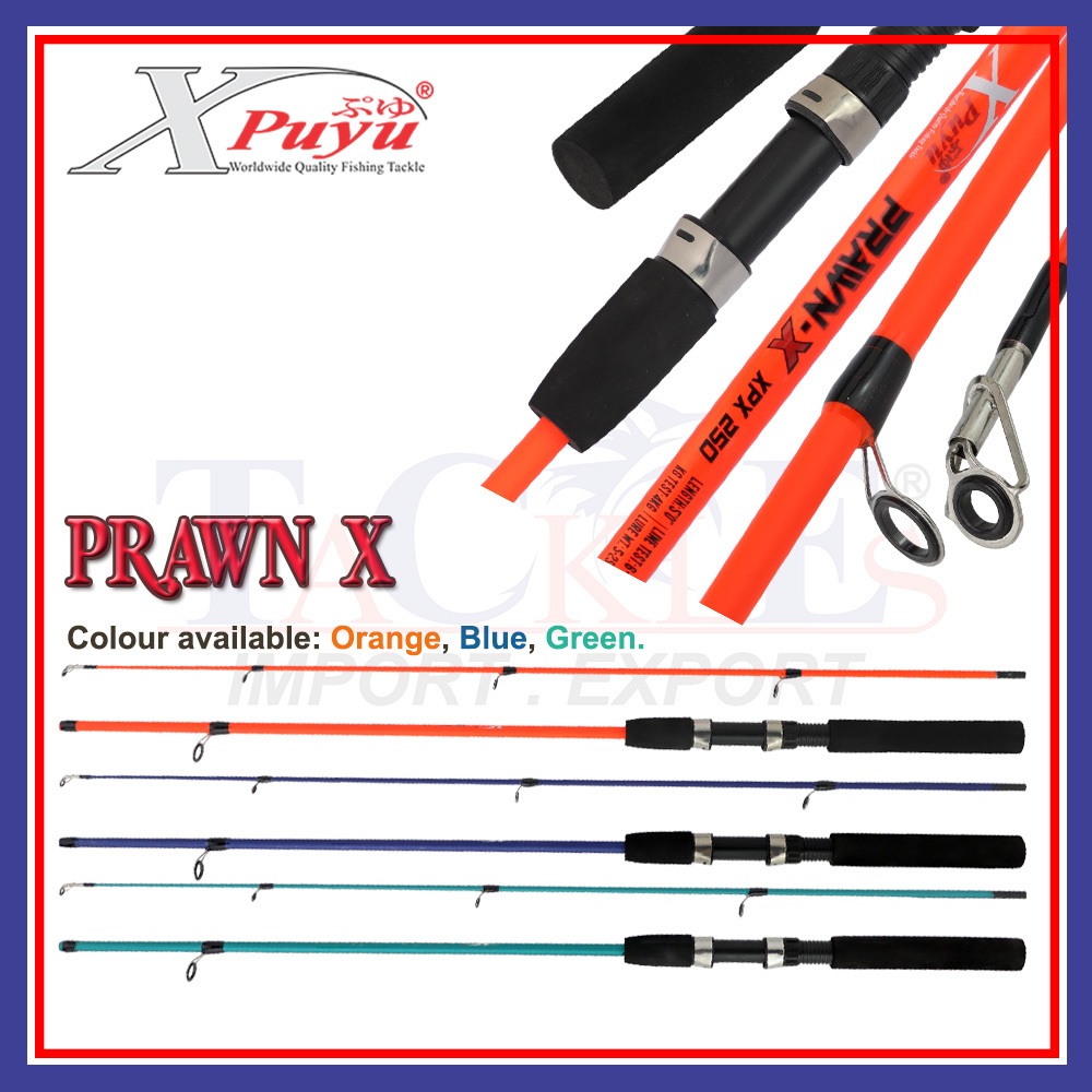XPUYU Prawn X Fishing Rod | Joran Spinning Pancing 4ft-5ft Udang Ringan ...