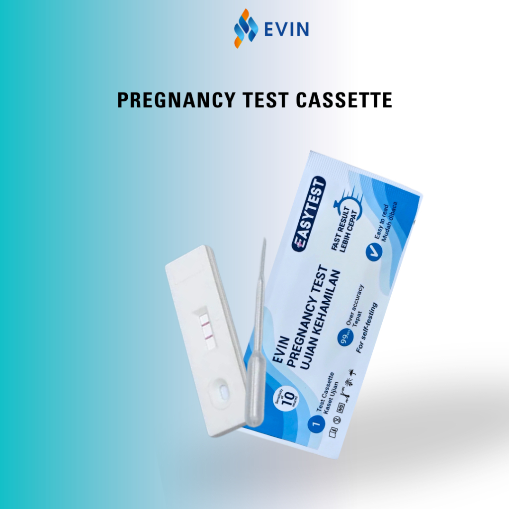 Evin pregnancy test cassette 10miu/ml (1PC) | Shopee Malaysia