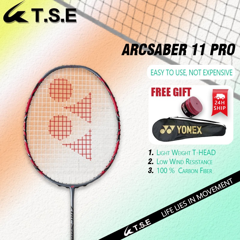 YONEX ARCSABER 11 PRO Badminton Racket Made in China carbon racket with ...