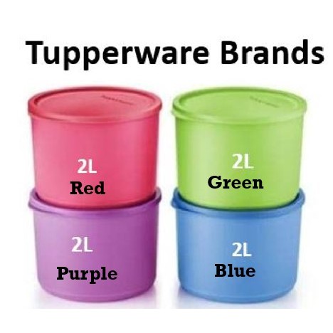 ** Ready Stock ** Tupperware Summer Fresh Round Small 950ml (4 pcs) OR ...