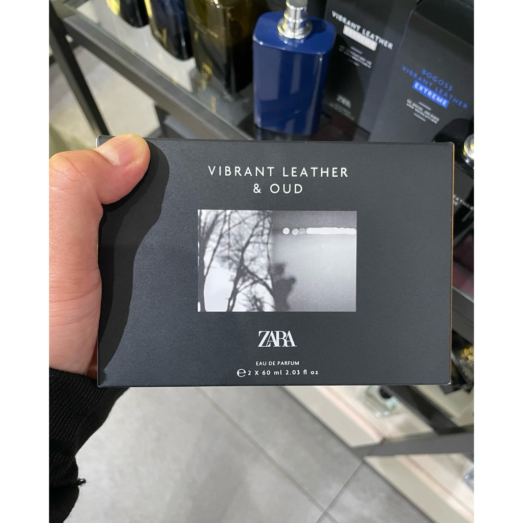 Original] Zara Men-Vibrant Leather/Vibrant Leather OUD Shopee