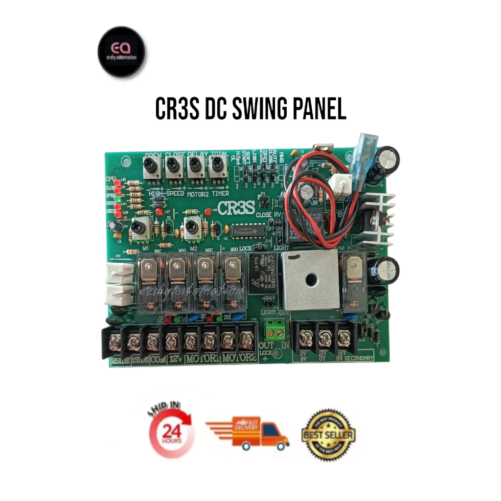 CR3S (DC) Papan Kawalan Ayunan PCB Panel Pintu Automatik | Shopee Malaysia