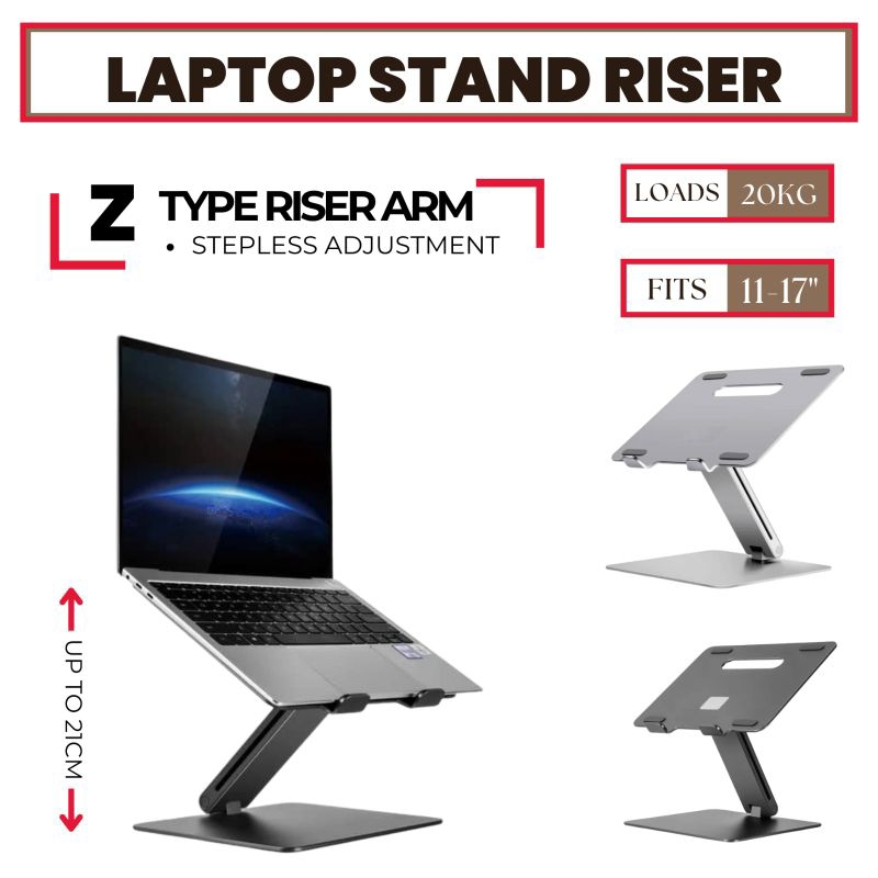 UPERGO AP-2V Z ARM Solid Adjustable Laptop Stand | Height Adjustable ...
