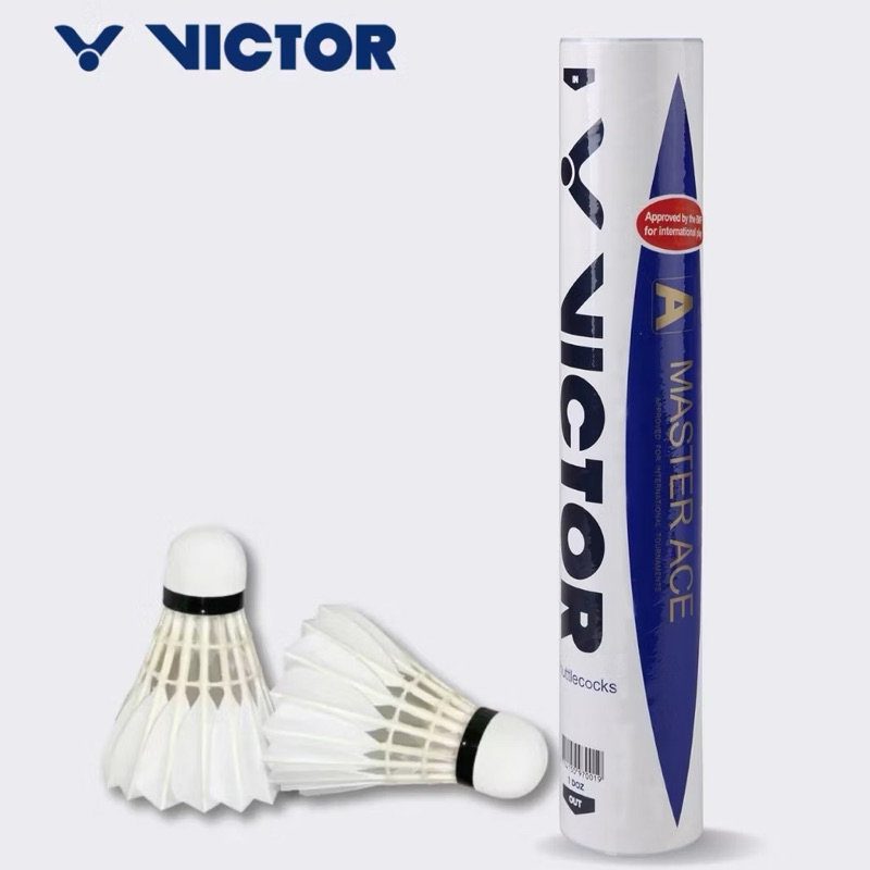 VICTOR Master Ace Badminton Shuttlecocks 12 Pcs | Shopee Malaysia