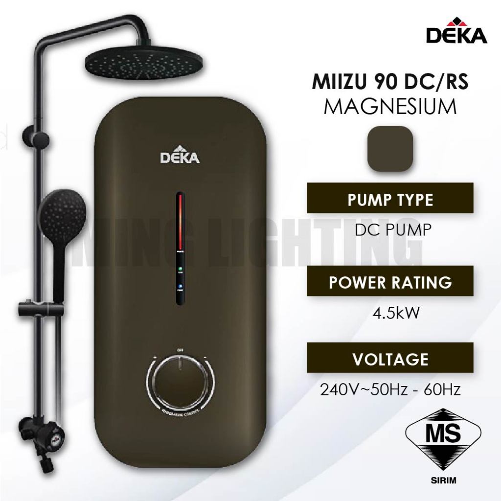 Joven Water Heater With Pump Terbaik Sirim) Deka Instant Water