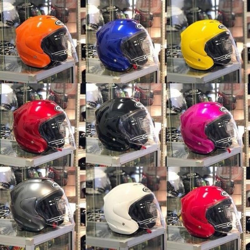 HELMET ARC RITZ ALL COLOR READY STOCK LIMITED UNIT PROMOTION MERDEKA ...