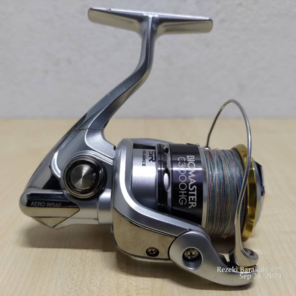 SHIMANO BIOMASTER C3000HG Fishing Reel Spinning Mesin Pancing