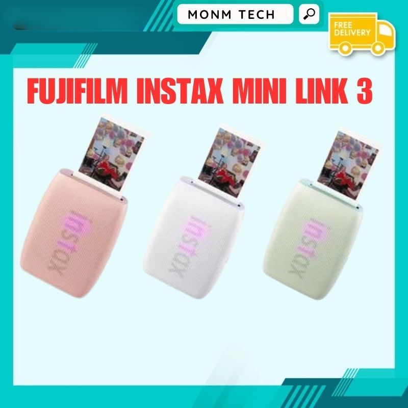 [Ready Stock] Fujifilm INSTAX Mini Link 3 Smartphone Printer | Shopee ...