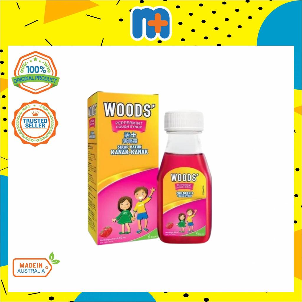 [MPLUS] WOODS' Cough Syrup for Child 50ml | Shopee Malaysia