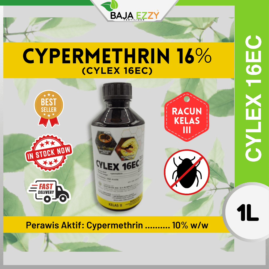 Halex Cylex 16% Racun Serangga Perosak Tanaman 1L Puradan | Shopee Malaysia
