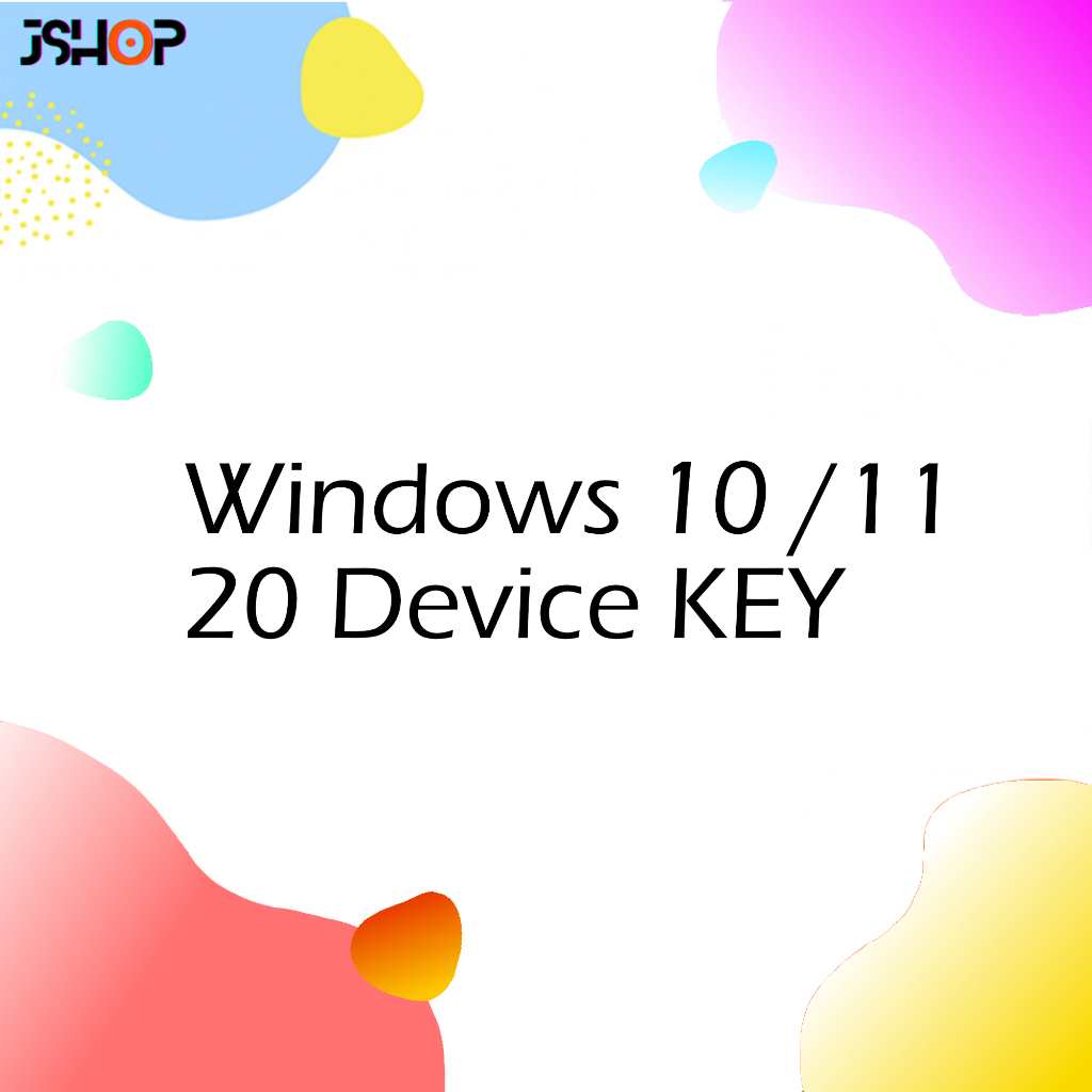 Windows 10 / 11 pro 20 unit computer upgrade online activate product