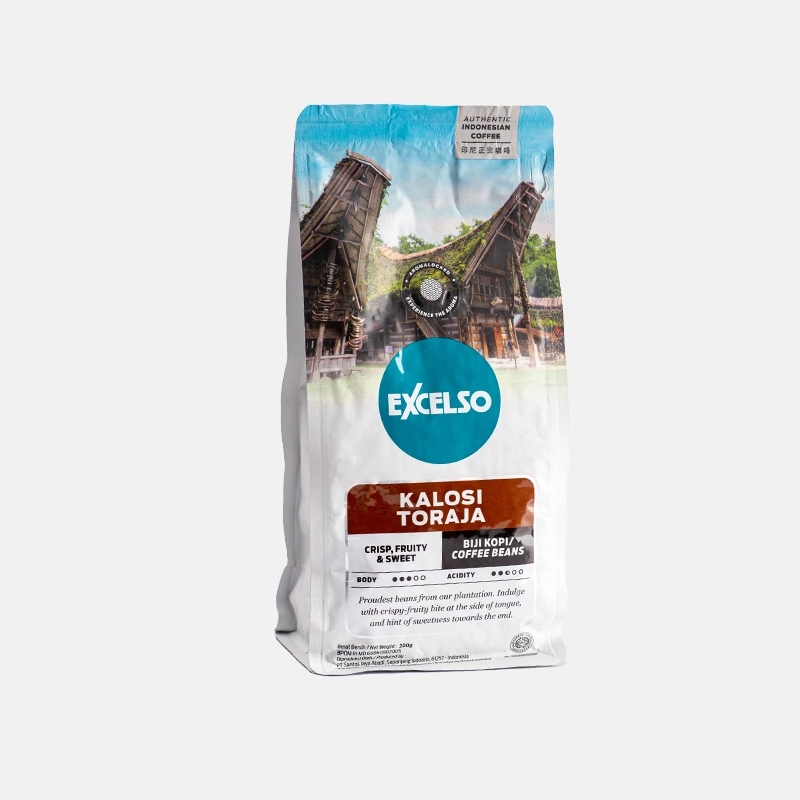 EXCELSO Kolasi Toraja Coffee Bean 200G | Shopee Malaysia