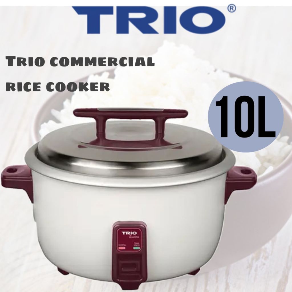 TRIO COMMERCIAL RICE COOKER TRC-10L (10L) | Shopee Malaysia