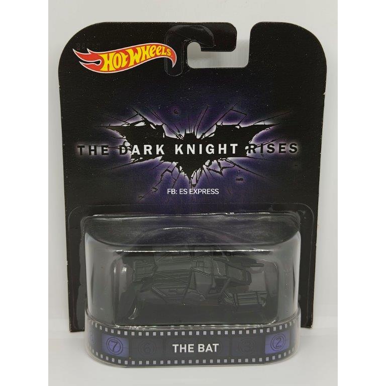 Hot Wheels The Bat Vehicle: Auto Die-Cast 1/64 Da The Dark Knight Rises - Serie Retro 2015