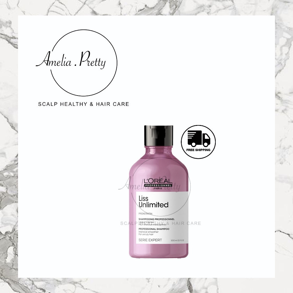 Loreal Professionnel Serie Expert Liss Unlimited Hair Shampoo 300ml