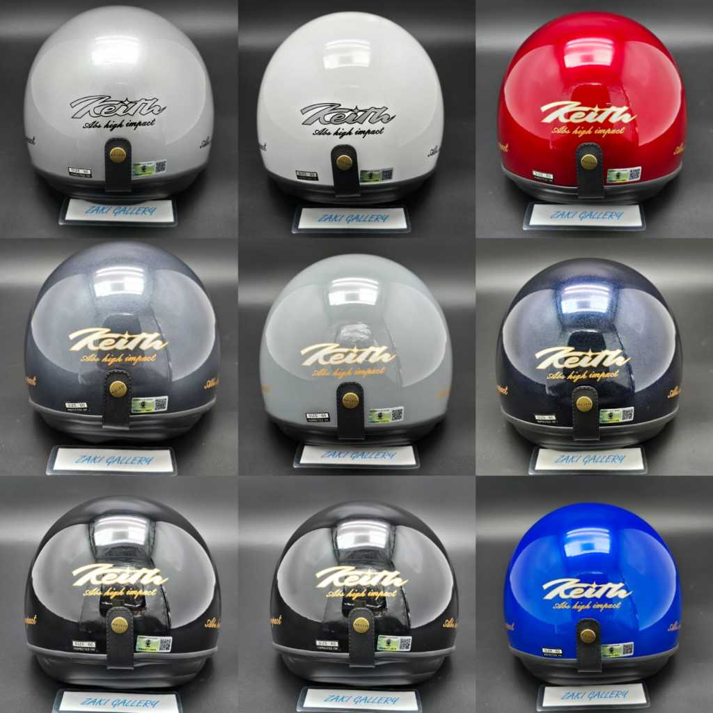 KEITH 903 HELMET 3 BUTTON MHR STENG SIRIM Topi Keledar KH 903 Helmet ...