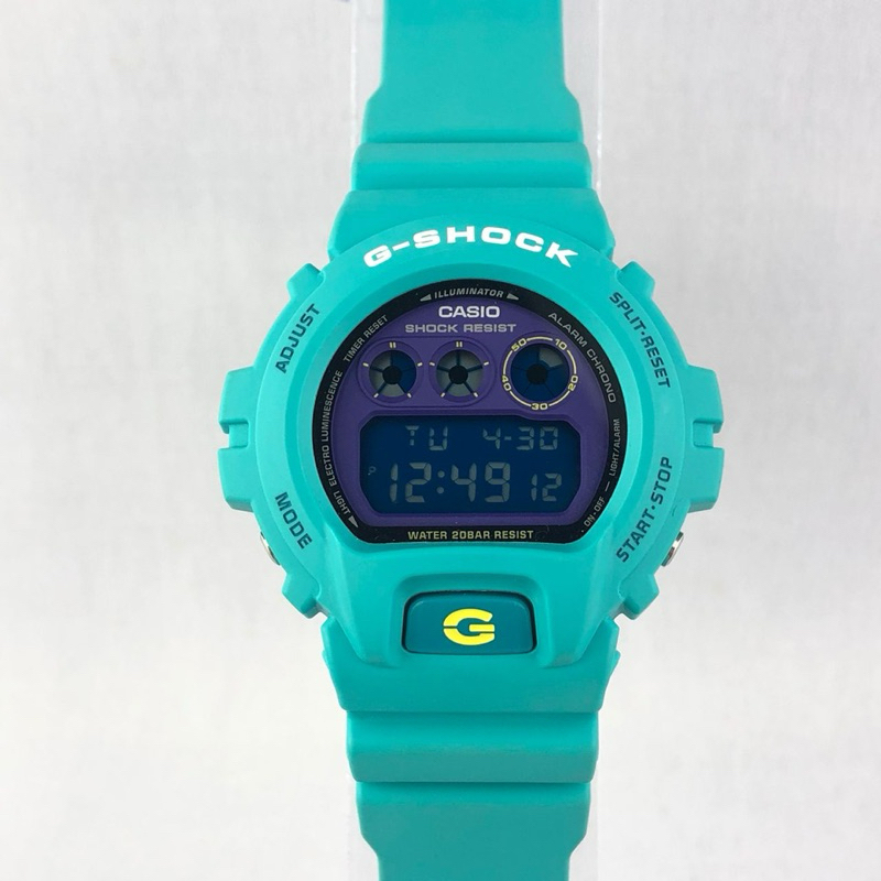 Casio G-Shock Matte Turquoise Rare Crazy Color Series DW-6900SN-3