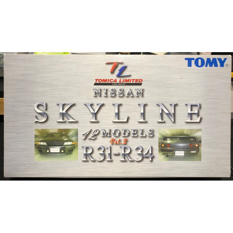 Tomica Limited Nissan Skyline R31-R34 12 Models (Volume 2
