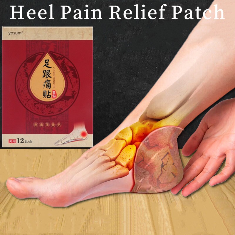 Sakit tumit kaki Heel pain relief patch Ankle Pain Bone Spurs Fasciitis