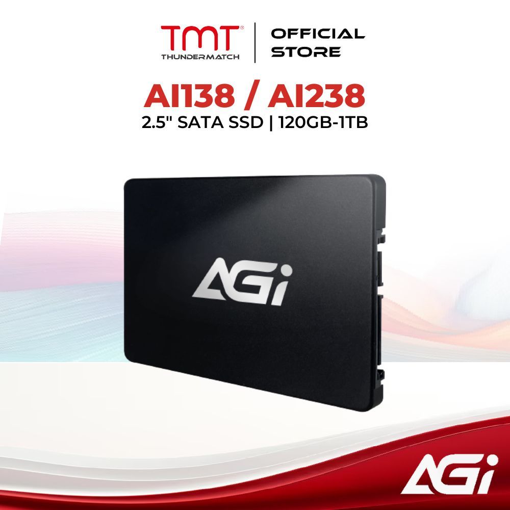 AGI AI138 / AI238 SATA SSD (120GB/256GB/512GB/1TB) | Shopee Malaysia