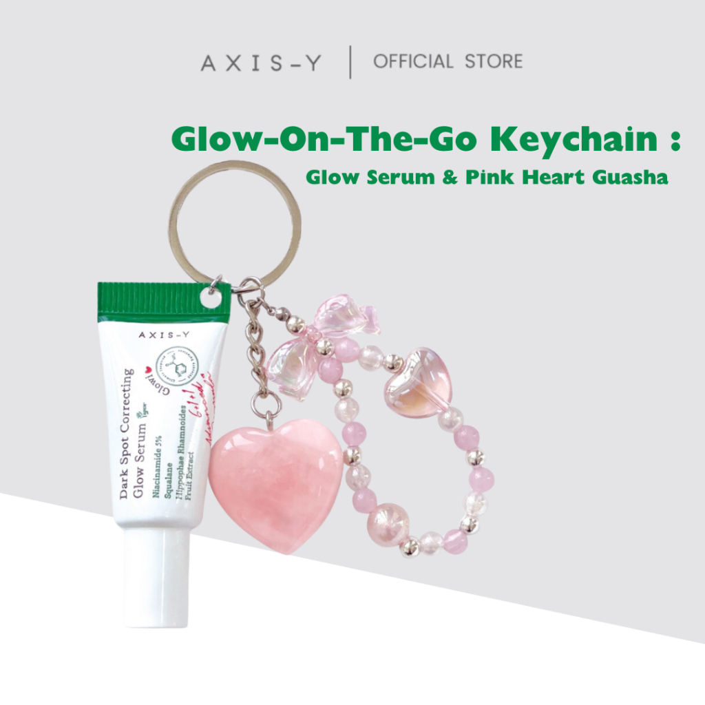 [AXIS-Y OFFICIAL] Limited Edition Glow-On-The-Go Keychain (Glow Serum ...