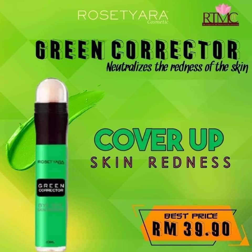 READY STOCK ROSETYARA CORRECTER ORANGE/GREEN CORRECTOR & BABY ...