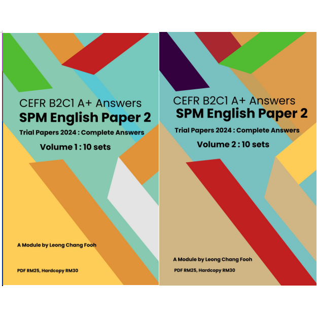 V1V2 PDF 2024 Trial Paper SPM English Paper 2 B2C1 Level by Mr. Leong ...