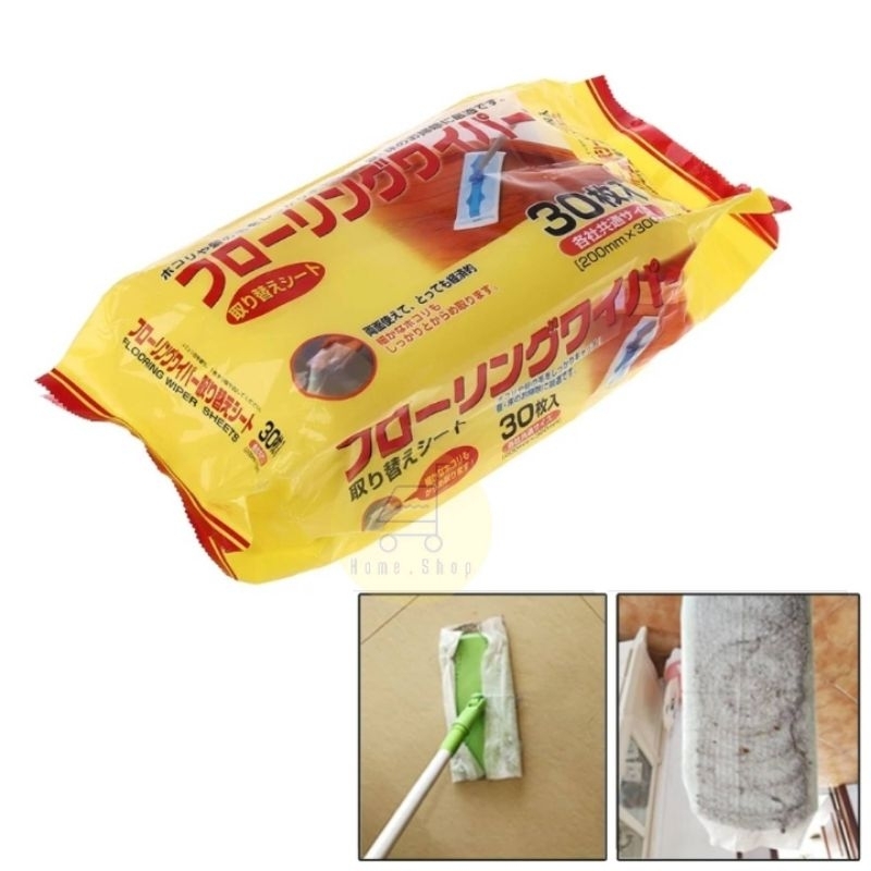 WET DRY WIPE TISSUE WIPES KERTAS PENGELAP LANTAI FLOOR CLEAN MAGIK LAP