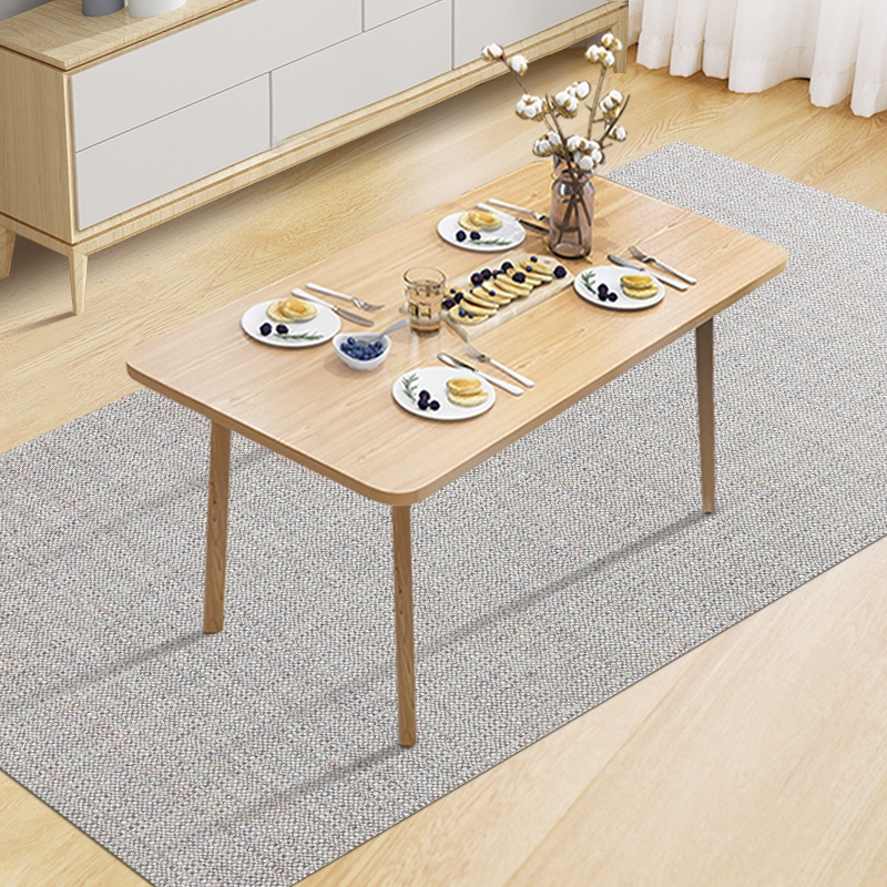 Rectangle Shape Wooden Coffee Table Ikea Kitchen Meja Nordic Table ...