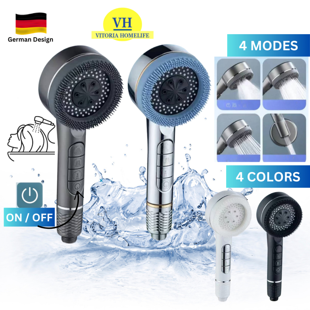 Aquaflow Shower Head High Pressure Shower Head Holder Shower Set ...