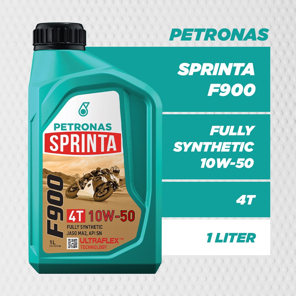 PETRONAS SPRINTA F900 4T 10W40 10W50 Fully Synthetic Engine Oil