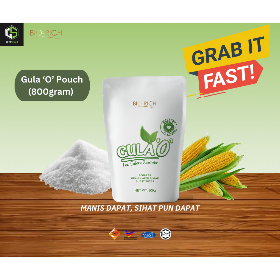 Gula O Biorich Pemanis Penganti Gula Pasir - Gula O Pouch (Pemanis Gula ...