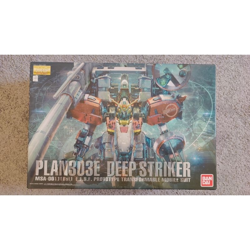 BANDAI [READY STOCK] MG 1/100 Plan303E Deep Striker Gundam [GUNDAM ...