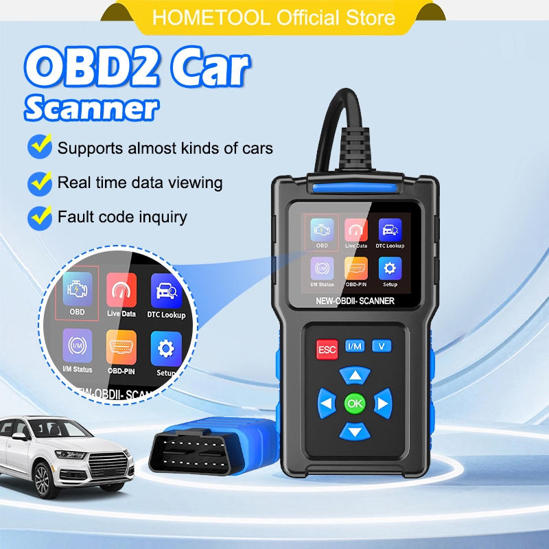 Engine Reader 2.4INCH Color Screen Car Automatic Diagnosis Scanner ...