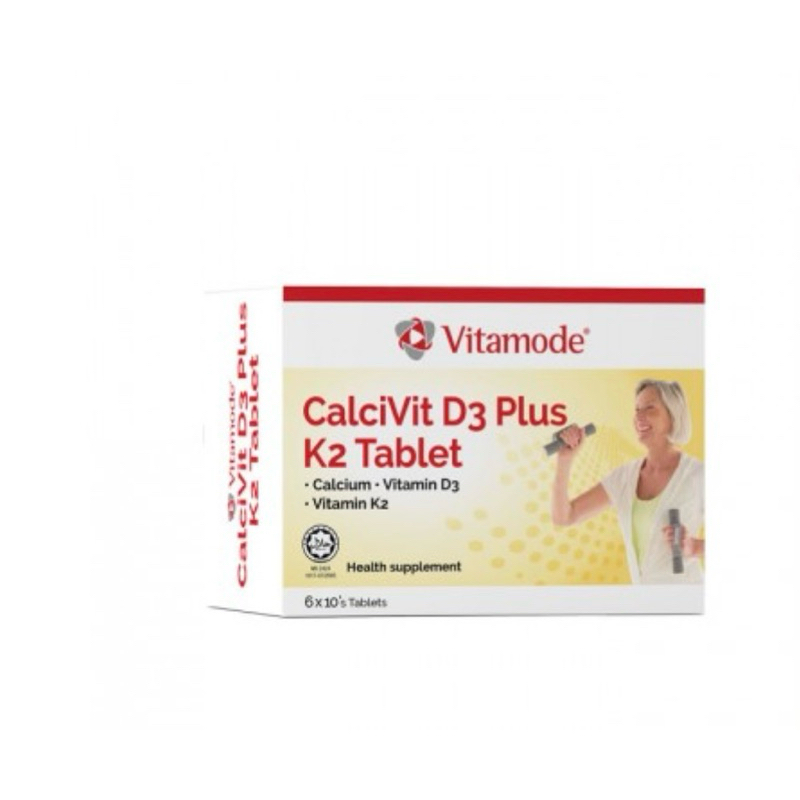 Vitamode Calcivit D3 Plus K2 (60 Tablets) | Shopee Malaysia