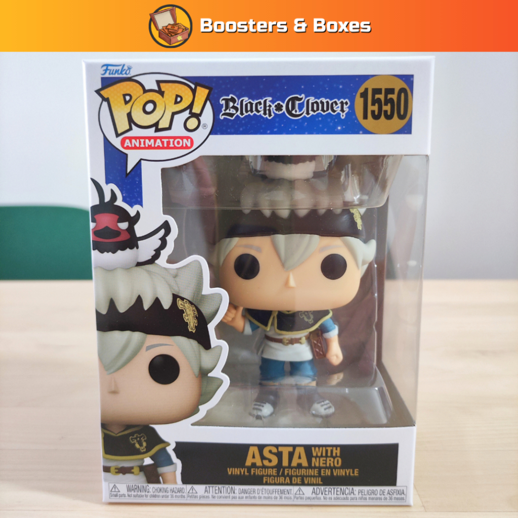 Funko Pop! Animation: Black Clover - Asta with Nero #1550 | Shopee Malaysia