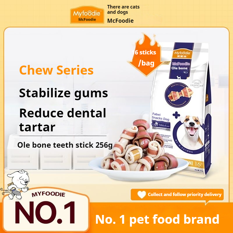 Myfoodie Dog Chews, Dental Bones for Small Dogs, 256g Shopee Malaysia
