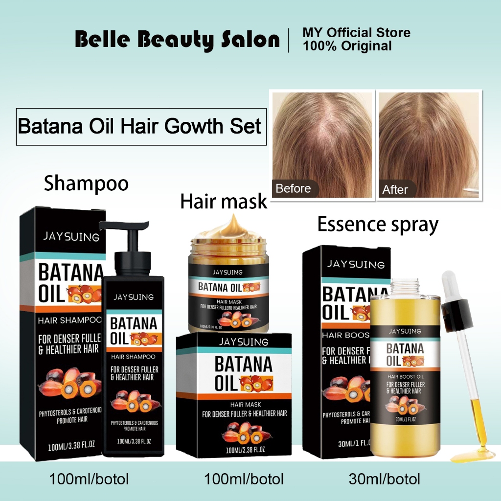 Batana Oil Hair Growth Care Set Batana Oil Shampoo+Batana Oil Hair