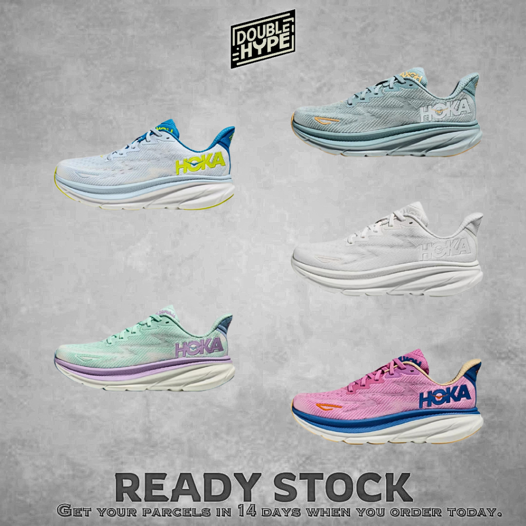 Hoka One One Clifton 9 Running Shoes | Lightweight Cushioning | High ...