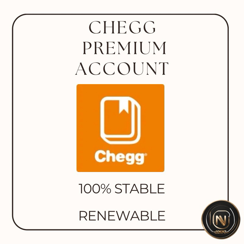 【100% STABLE】Chegg Premium Shared Account | Shopee Malaysia