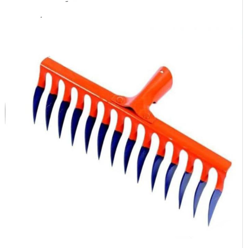 8/10/12/14 Teeth Twist Steel Bow Rake Head Metal Garden Tools For ...