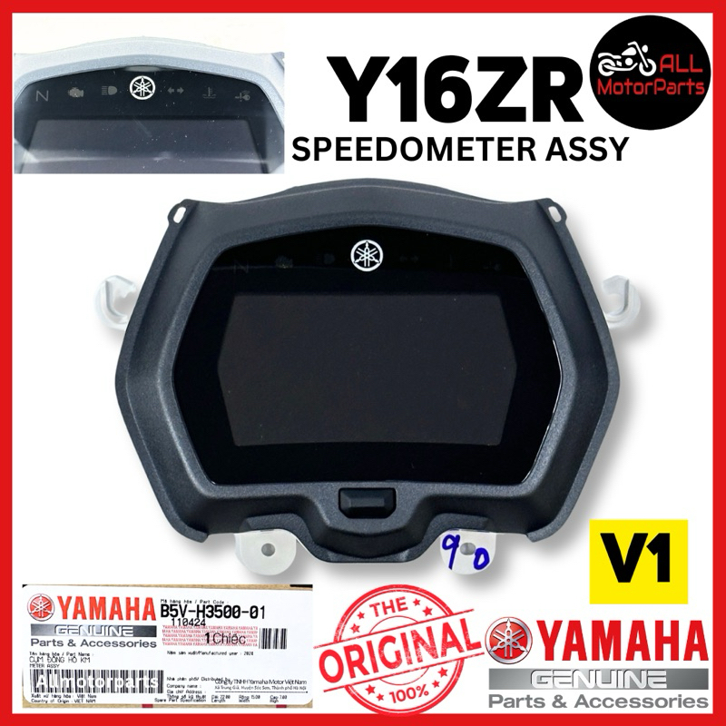 [100% ORI] Y16 Y16Z V1 Y16ZR V1 DIGITAL SPEEDOMETER METER ASSY B5V ...