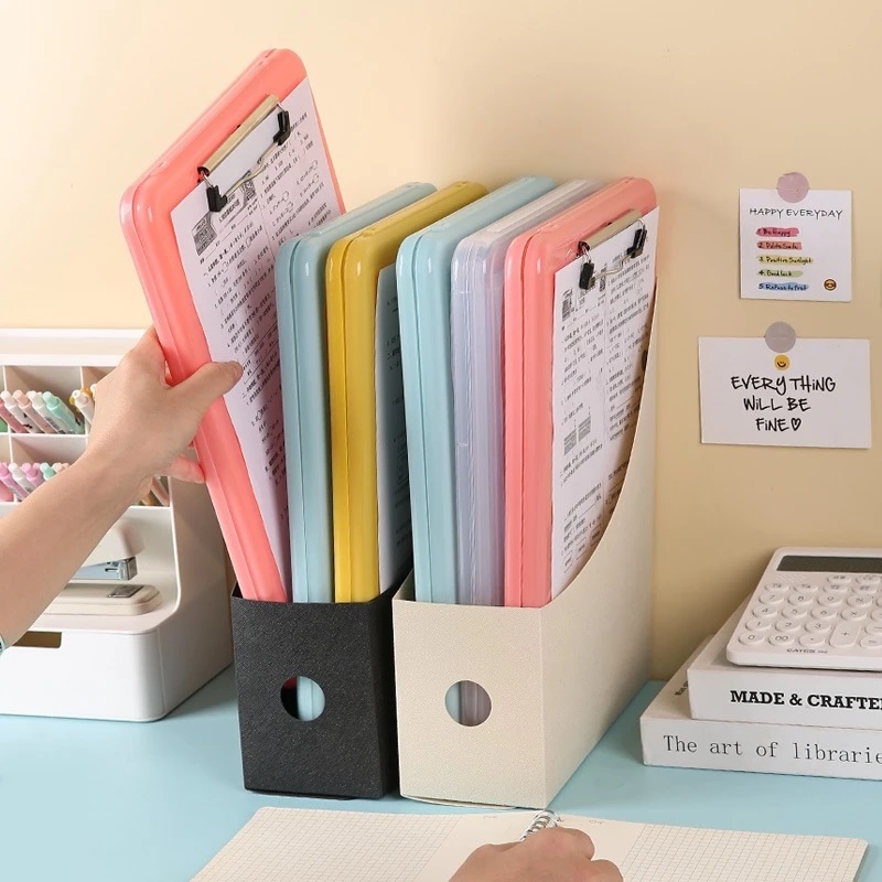 A4 File Organizer A4 File Clipboard Box Case Large Capacity File ...
