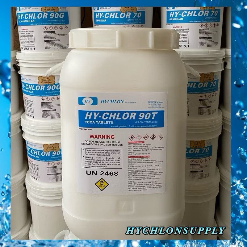 Chlorine TCCA 90% 25KG Tablets (Pool Chlorine) | Shopee Malaysia