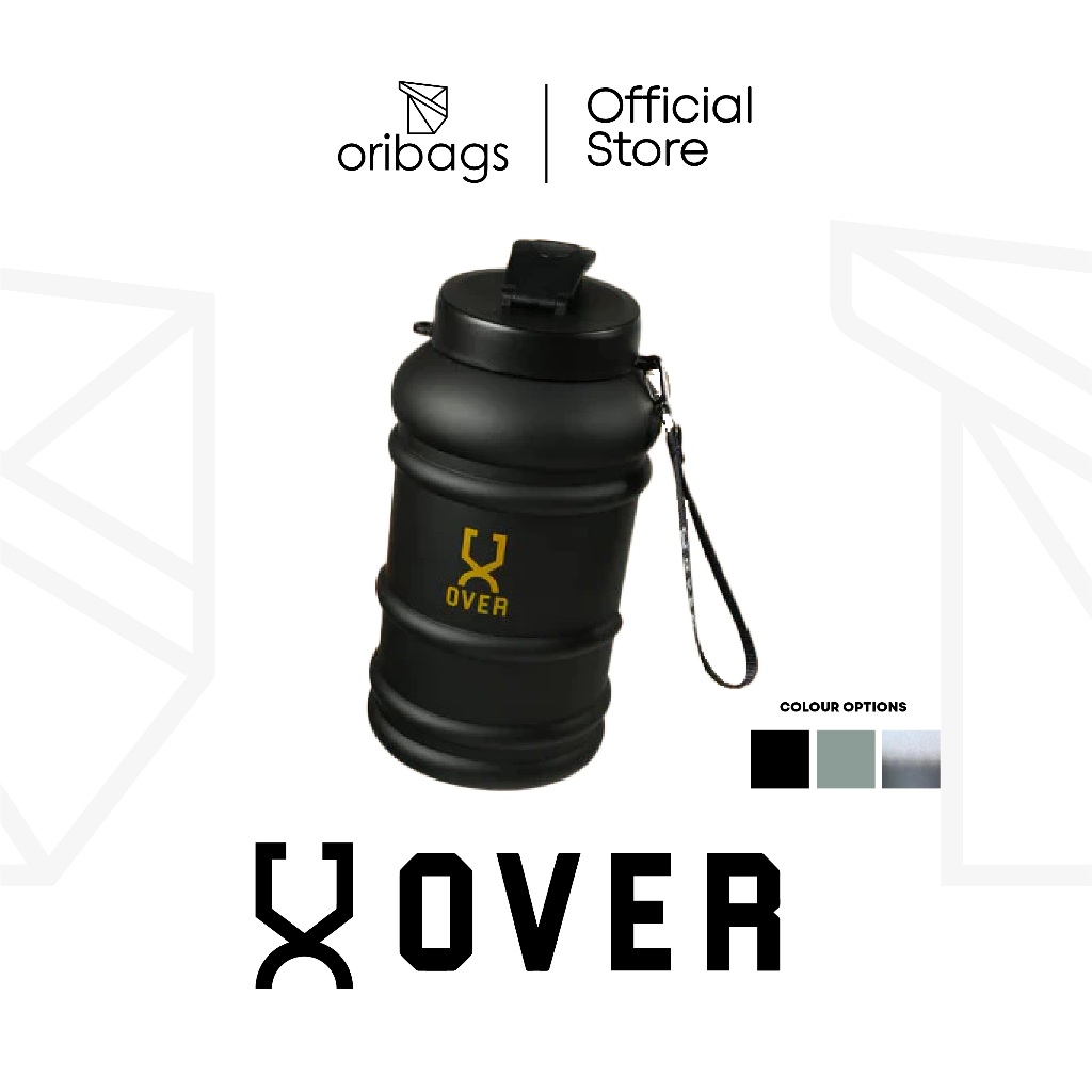 Over 2.2L Oversized Pro Bottle with Flip Cap | Extra Large BPA-Free ...