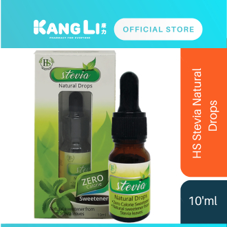 HS Stevia Natural Drops 10mL | Shopee Malaysia